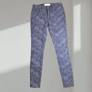 Dakota Collective Jeans Floral Skinny Pants – Size 28